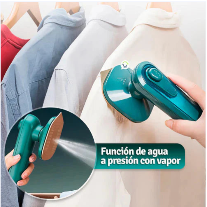 Mini Plancha Vapor Portátil
